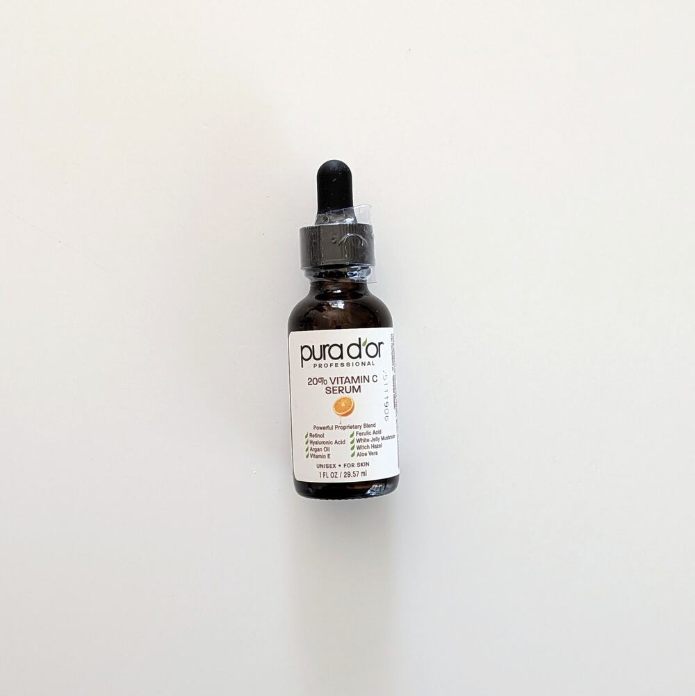 Pura D'Or 20% Vitamin C Serum 1 oz (full size)
